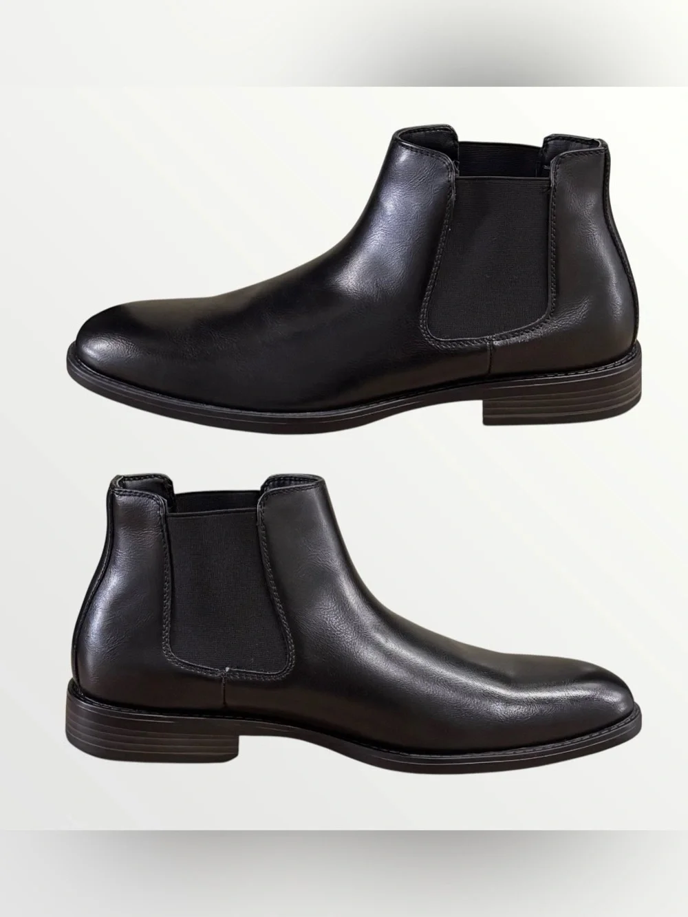 Madden Men Maxxin Mid Height Chelsea Boots Black Size 11 No Box